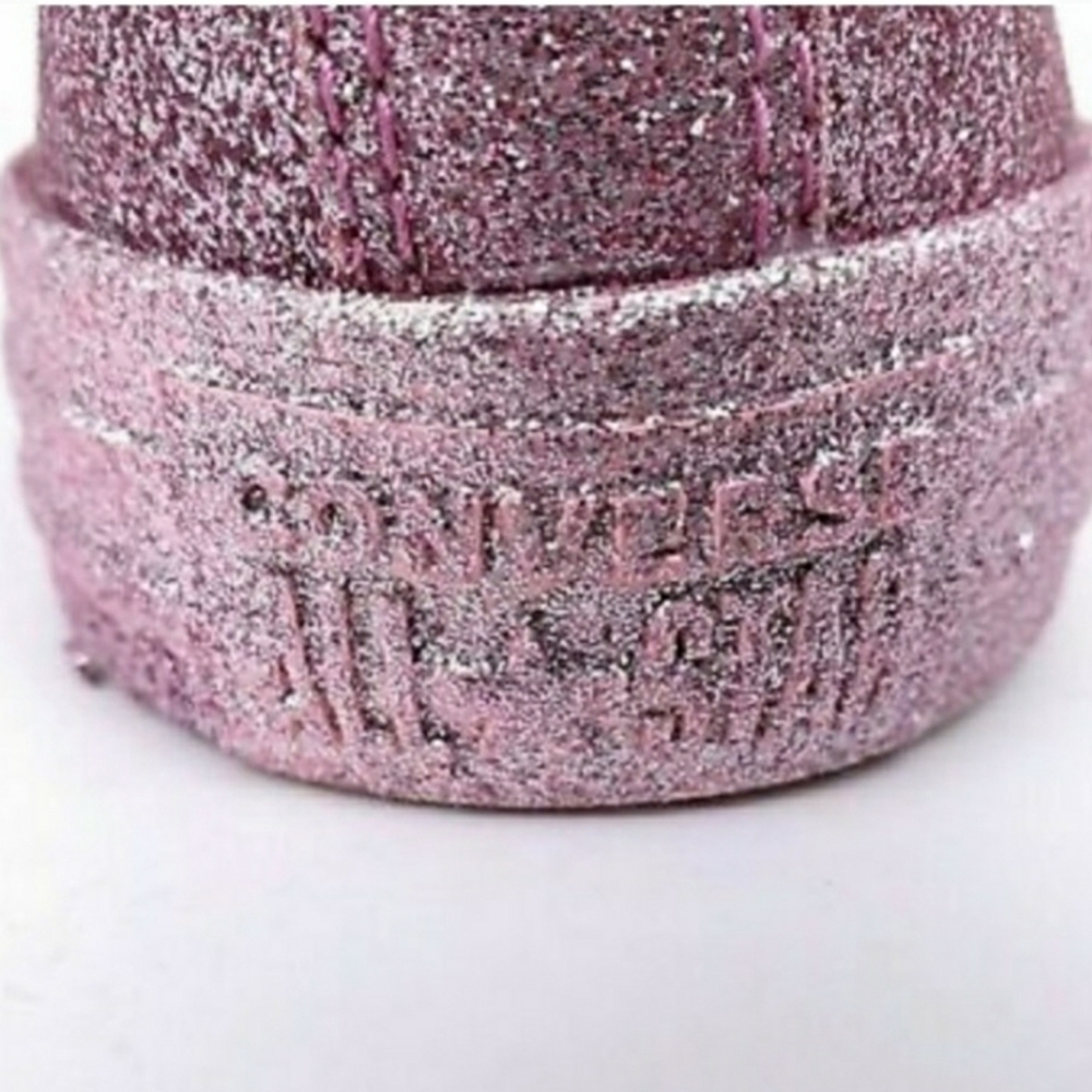 💎💥Pink glitter Converse💥💎 - Picture 5 of 5